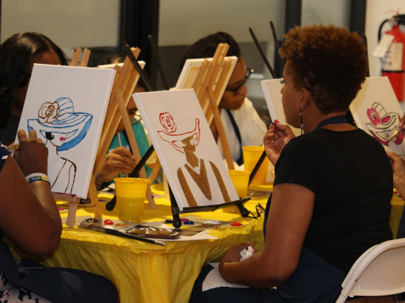 2019 Mother's Day Paint Night